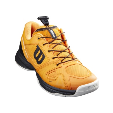 Wilson Buty tenisowe Rush Pro QL (Quicklace) Allcourt pomarańczowe dziecięce